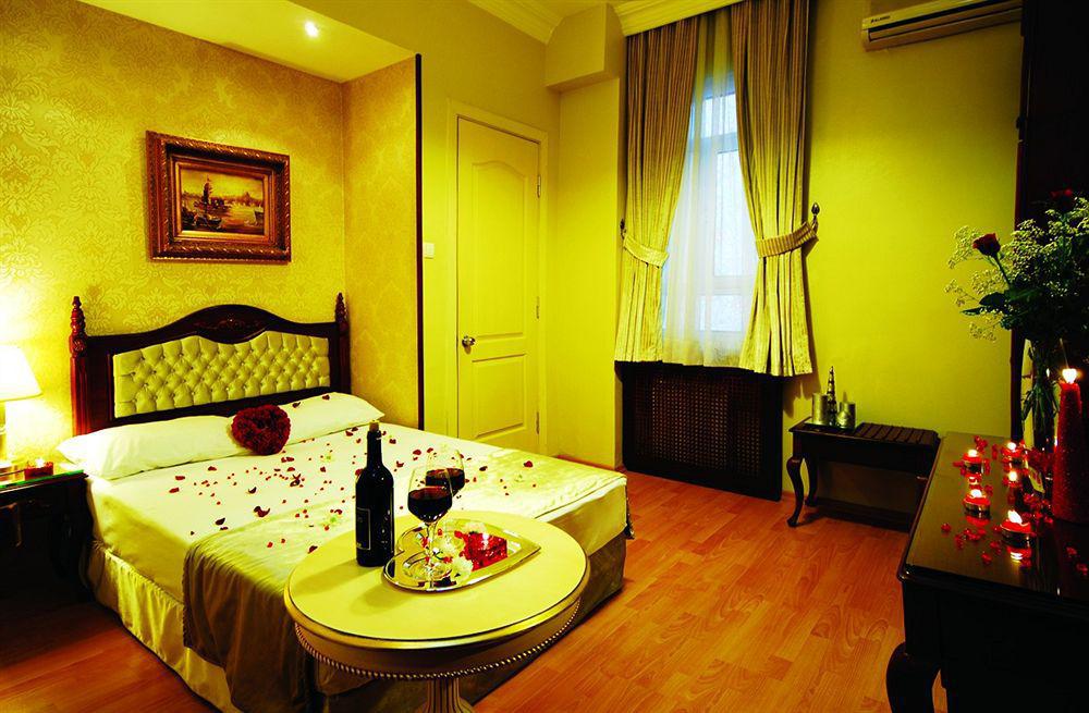 Hotel Ipek Palas Isztambul Szoba fotó